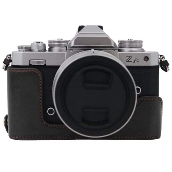 1/4 Zoll Gewinde PU-Leder Kamera Halbgehäuse Basis für Nikon Z fc, For Nikon Z fc – Bild 6