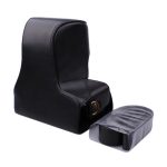 Ganzkörperkamera-PU-Ledertasche mit Riemen für Canon EOS M200 (15–55 mm Objektiv) – Bild 3