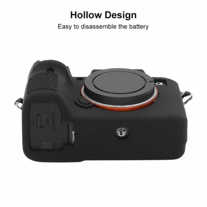 Für Sony A7III / A7S3 / A7RIII / A7SIII Weiche Silikon-Schutzhülle, For Sony A7 III / ILCE-7M3 / A7R III – Bild 6