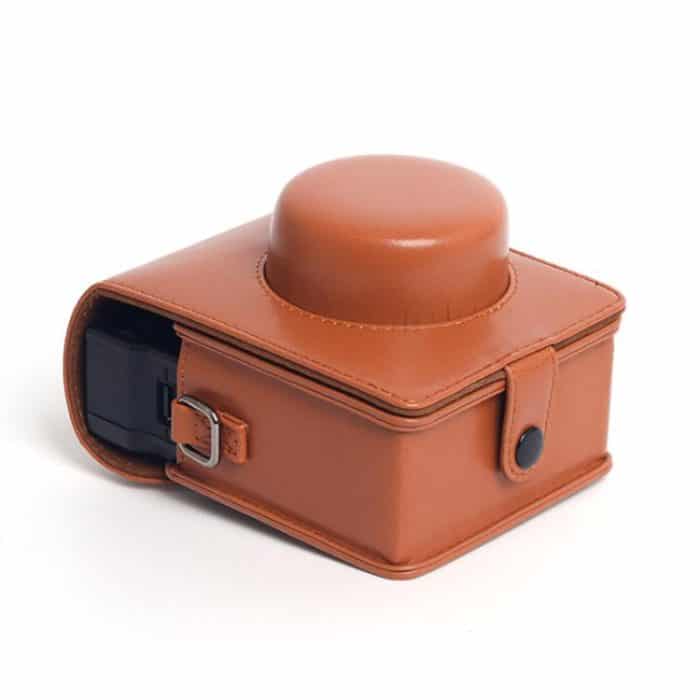 Vintage PU Leder Kameratasche Tasche für LOMO Automat Instax Kamera – Bild 1