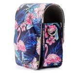 Flamingo Pattern PU Lederschutz Kameratasche für FUJIFILM Instax Mini90 Kamera – Bild 2
