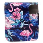 Flamingo Pattern PU Lederschutz Kameratasche für FUJIFILM Instax Mini90 Kamera – Bild 3