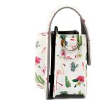 Flamingo Cactus Pattern PU Lederschutz Kameratasche für FUJIFILM Instax Mini90 Kamera – Bild 4