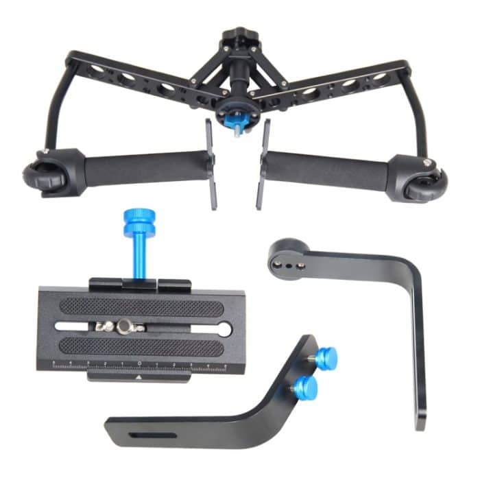 YELANGU YLG-0108F Spider Stabilizer mit Schnellwechselplatte für Camcorder DV-Videokamera DSLR – Bild 7