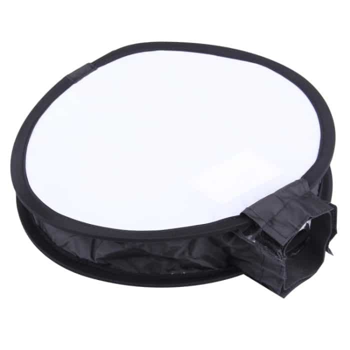 30 cm Universal Round Style Flash Folding Softbox ohne Blitzlichthalter (Schwarz + Weiß) – Bild 5