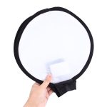30 cm Universal Round Style Flash Folding Softbox ohne Blitzlichthalter (Schwarz + Weiß) – Bild 7