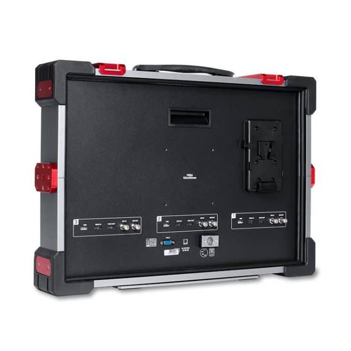 FEELWORLD PS101 Dreifach-10,1-Zoll-Monitor mit vertikalem Display, tragbare Schutzhülle mit hoher Helligkeit von 1000 Nit – Bild 4