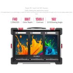 FEELWORLD PS101 Dreifach-10,1-Zoll-Monitor mit vertikalem Display, tragbare Schutzhülle mit hoher Helligkeit von 1000 Nit – Bild 6