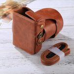 Ganzkörperkamera-PU-Ledertasche mit Riemen für FUJIFILM XT10 / XT20 (16–50 mm/18–55 mm Objektiv), For FUJI XT10, For FUJI  XT10 – Bild 6