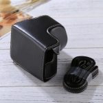 Ganzkörperkamera-PU-Ledertasche mit Trageriemen für Sony A5100 / A5000 / NEX-3N (16-50 mm / 40,5 mm Objektiv), For Sony A5000, For A5100 – Bild 4