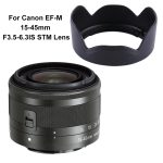 EW-53 Lens Hood Shade für Canon EF-M 15-45mm F3.5-6.3IS STM Lens – Bild 5
