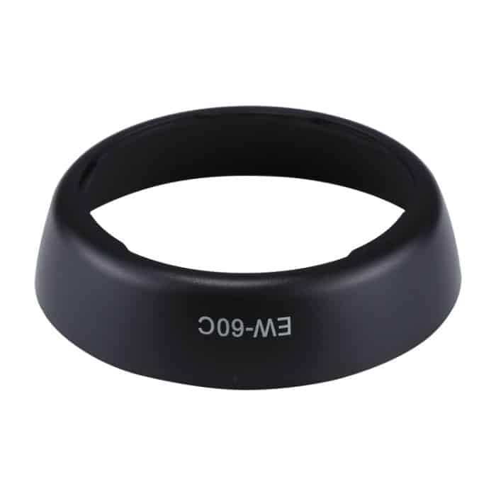 EW-60C Gegenlichtblende für Canon EF 28-90 mm 1: 4-5,6 III, EF-S 18-55 mm 1: 3,5-5,6 / IS / II USM / IS II, EF 28-80 mm 1: 3,5-5,6 IV USM Linse – Bild 5