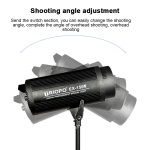 TRIOPO EX-150W Studio Flash Integriertes Ableitungswärmesystem mit EX-150III LED-Einzellampe – Bild 9