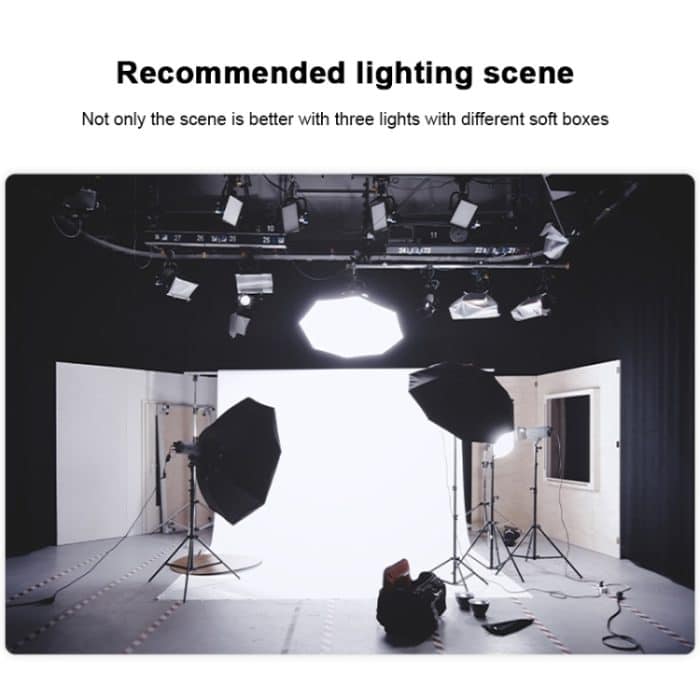TRIOPO EX-150W Studio Flash Integriertes Ableitungswärmesystem mit EX-150III LED-Einzellampe – Bild 10
