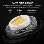 TRIOPO EX-60W Studio Flash Integriertes Ableitungswärmesystem mit EX-60III LED-Einzellampe – Bild 10