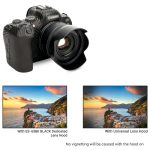 ES-65BII Gegenlichtblende für Canon RF 50mm F1.8 STM Objektiv – Bild 7