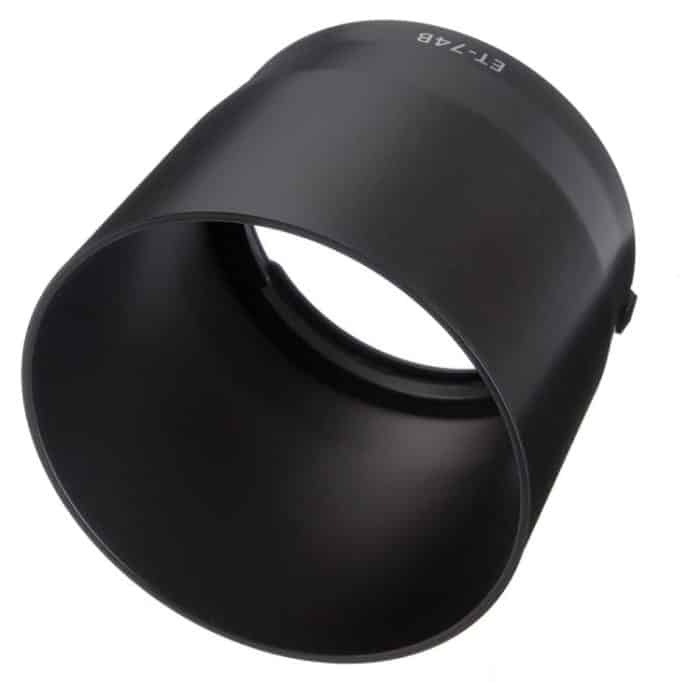 ET-74B Gegenlichtblende für Canon EF 70-300mm F4-5.6 IS II USM Objektiv – Bild 4