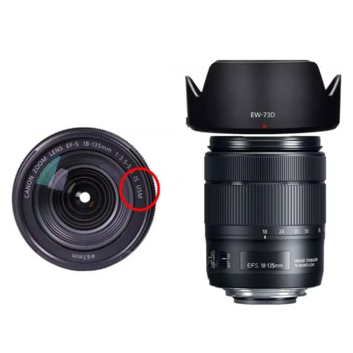 EW-73D Gegenlichtblende für Canon EF-S 18-135mm f/3.5-5.6 IS USM Objektiv – Bild 5