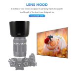 LH-61E Gegenlichtblende für Olympus ZUIKO DIGITAL ED 75-300mm F4-5.6 / ED 75-300mm F4.8-6.7 Objektiv – Bild 6