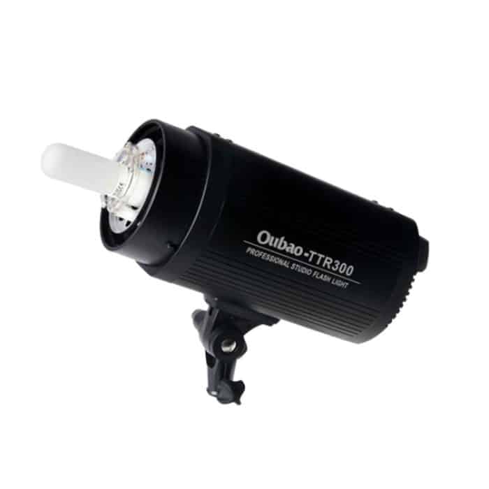 TRIOPO Oubao TTR300W Studio Flash mit E27 150W Glühbirne – Bild 2