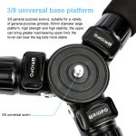 TRIOPO GS2808 Camcorder Fotografie Kein axialer Stativhalter aus Kohlefaser mit Kugelkopf, Belastung: 15 kg – Bild 6