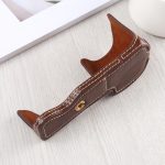 1/4 Zoll Gewinde PU-Leder-Kamera-Halbgehäusebasis für Sony A6400 / ILCE-A6400, For Sony A6400 – Bild 4