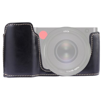 1/4 Zoll Gewinde PU-Leder Kamera Halbgehäuse Basis für Leica TL (Typ 701), For Leica T701