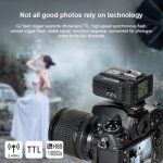 Blitzauslöser, TRIOPO G2 Wireless Flash Trigger 2.4G Empfangen / Senden von TTL-Hochgeschwindigkeitsauslösern für Canon-Kameras – Bild 10