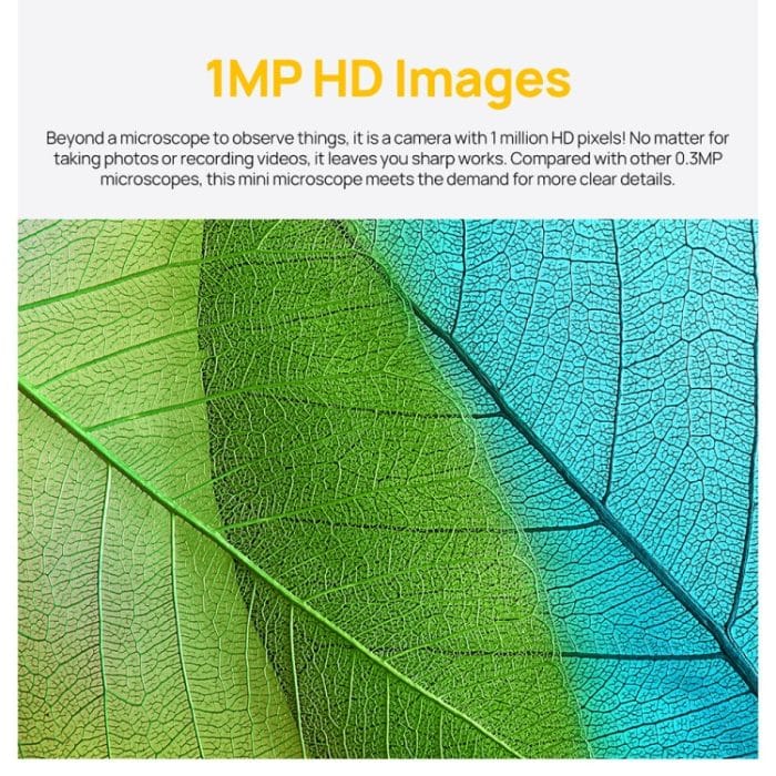 Ulefone uSmart C01 Kabelgebundenes Digitalmikroskop für Ulefone Armor 18 Series / 9 / 9E & Power Armor 16 Series / 13 / Armor Pad, uSmart C01 – Bild 7