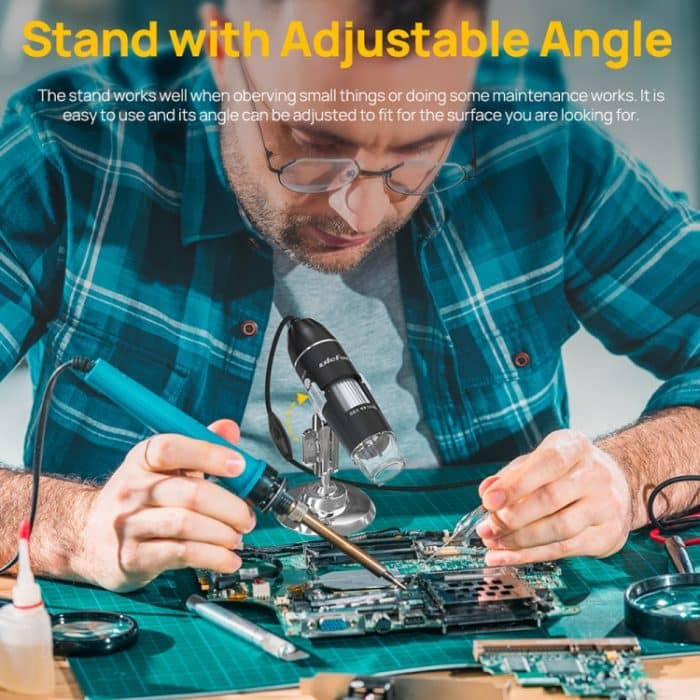 Ulefone uSmart C01 Kabelgebundenes Digitalmikroskop für Ulefone Armor 18 Series / 9 / 9E & Power Armor 16 Series / 13 / Armor Pad, uSmart C01 – Bild 10