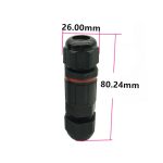 XYS20 IP68 Wasserdichter 3-poliger gerader Kabelstecker – Bild 3