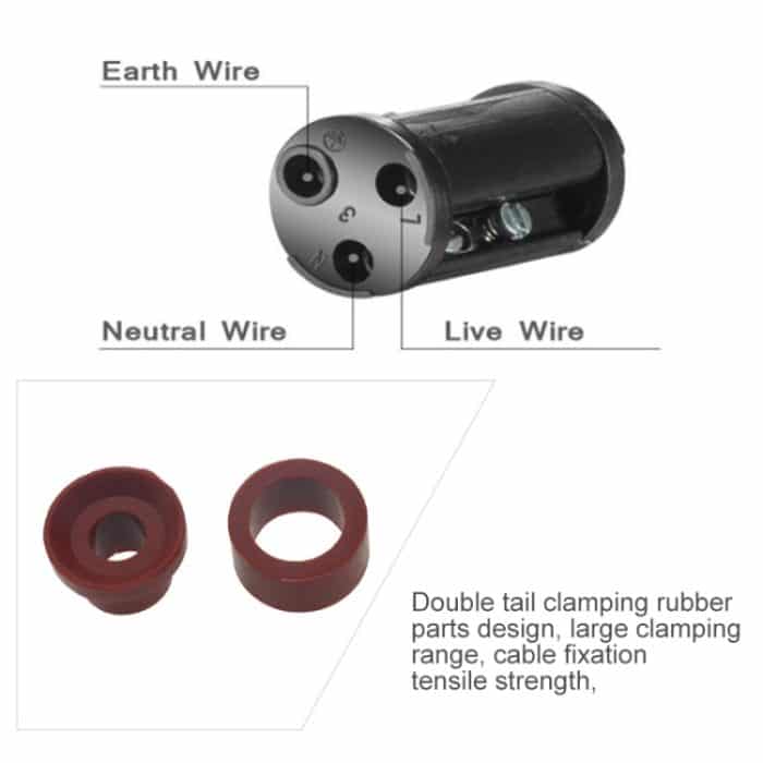 XYS20 IP68 Wasserdichter 3-poliger gerader Kabelstecker – Bild 8