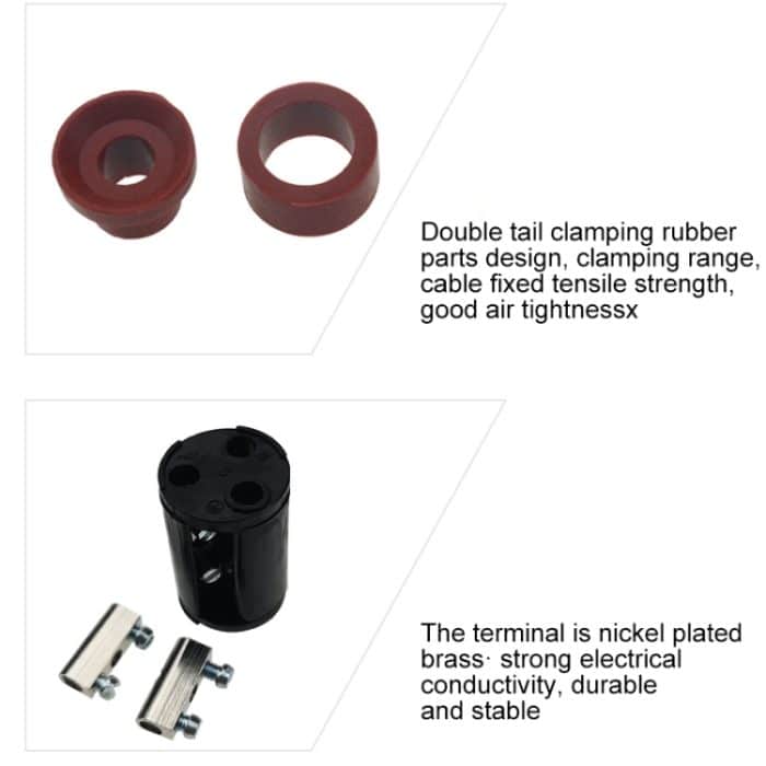 XY20 IP68 Wasserdichter 3-poliger gerader Kabelstecker – Bild 8