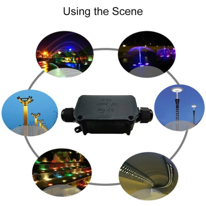 IP66 Wasserdichte Zweiwege-Anschlussdose zum Schutz der Leiterplatte – Bild 3