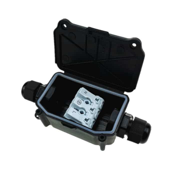 IP66 Wasserdichte Zweiwege-Anschlussdose mit 923 3-Bit-Pressklemme – Bild 2