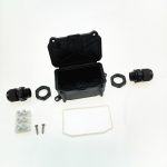 IP66 wasserdichte Zweiwege-Anschlussdose mit PA10 3-Bit-Anschluss – Bild 4