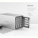 ORICO Honeycomb Serie WS400RC3 SATA 3,5 Zoll USB-C / Typ C 4-fach Aluminiumlegierung HDD / SSD-Gehäuse mit Raid, maximale Unterstützungskapazität: 40 TB – Bild 5