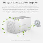 ORICO Honeycomb Serie WS500U3 SATA 3,5 Zoll USB 3.0 5-fach HDD / SSD-Gehäuse aus Aluminiumlegierung, maximale Unterstützungskapazität: 50 TB – Bild 10