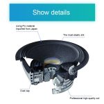 FT-4002 Holz-Wireless-Bluetooth-tragbare Retro-Subwoofer-Lautsprecher, unterstützt TF-Karte und USB-MP3-Wiedergabe, Black Wood Grain, Yellow Wood Grain, Red Wood Grain – Bild 4