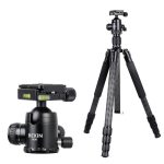 BEXIN W284C H36 Professionelles Fotostativ aus Kohlefaser für DSLR-Kameras