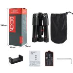 BEXIN MS03 Tragbare Aluminium-Mini-Reisestative für DSLR-Kamera Smart Mobile Phone – Bild 7