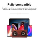 D10 Bluetooth 4.2 Tragbarer Bluetooth-Handlautsprecher aus Holz, D10(Red Wood Texture), D10(Bamboo Texture) – Bild 13