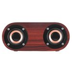 Q8 Bluetooth 4.2 Klassischer Bluetooth-Lautsprecher mit Doppelhörnern aus Holz, Q8(Red Wood Texture), Q8(Walnut Texture) – Bild 13