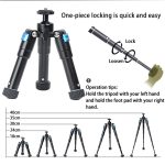 BEXIN MS15 Multifunktionale Desktop-Mini-Kamerastative für Kamera-Selbstauslöser-Mobiltelefone – Bild 7