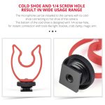 YELANGU MIC11 SLR-Kamera Mobiltelefon Zweiwege-Aufnahmemikrofon – Bild 15