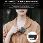 YELANGU MX5 2.4G Live Broadcast Interview Drahtloses Aufnahmekameramikrofon, 1 Empfänger zu 1 Sender – Bild 12