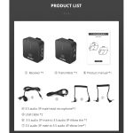 YELANGU MX5 2.4G Live Broadcast Interview Drahtloses Aufnahmekameramikrofon, 1 Empfänger zu 1 Sender – Bild 4