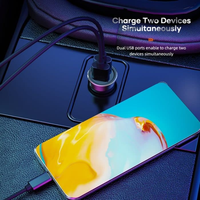 ROCK H11 4,8 A 24 W Mini-Dual-USB-Autoladegerät, H11 – Bild 5