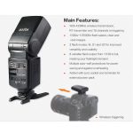 Godox TT520II 433 MHZ Wireless 1/300s-1/2000s HSS Blitz Speedlite Kamera Top Fill Licht für Canon/Nikon DSLR Kameras, TT520II – Bild 8