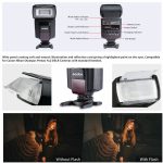 Godox TT520II 433 MHZ Wireless 1/300s-1/2000s HSS Blitz Speedlite Kamera Top Fill Licht für Canon/Nikon DSLR Kameras, TT520II – Bild 10